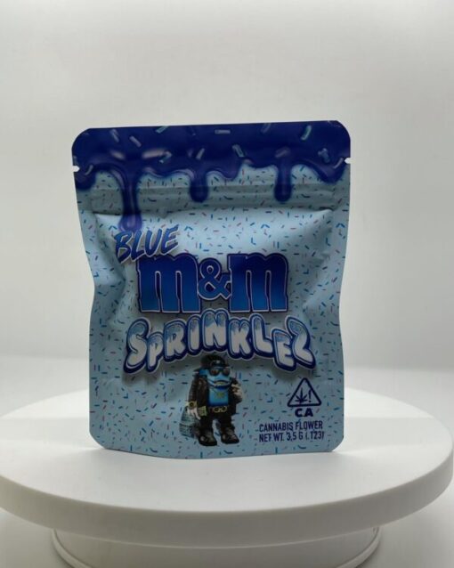 Sprinklez Blue M&M
