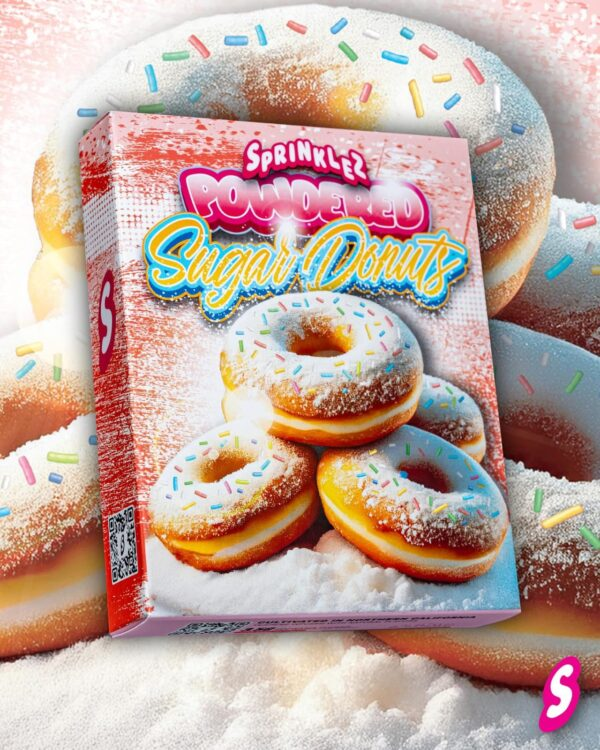Powered Sugar Doughnuts